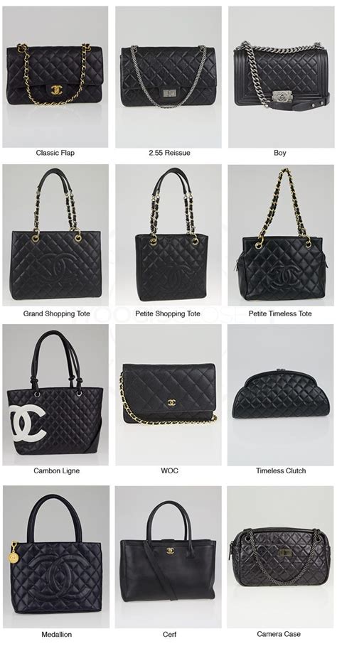 chanel bag style code|list of Chanel handbag styles.